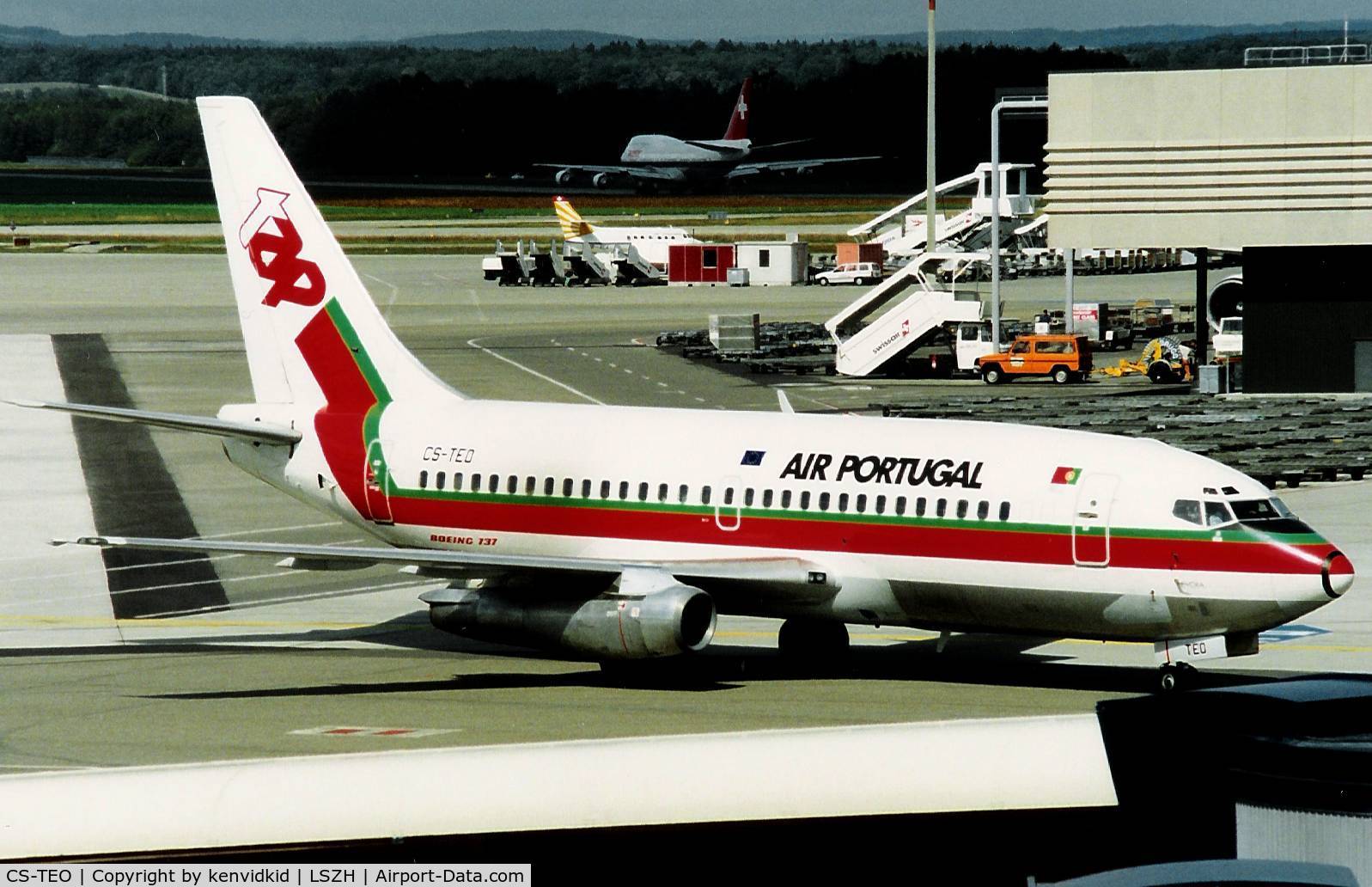 CS-TEO, 1983 Boeing 737-282 C/N 23045, Air Portugal