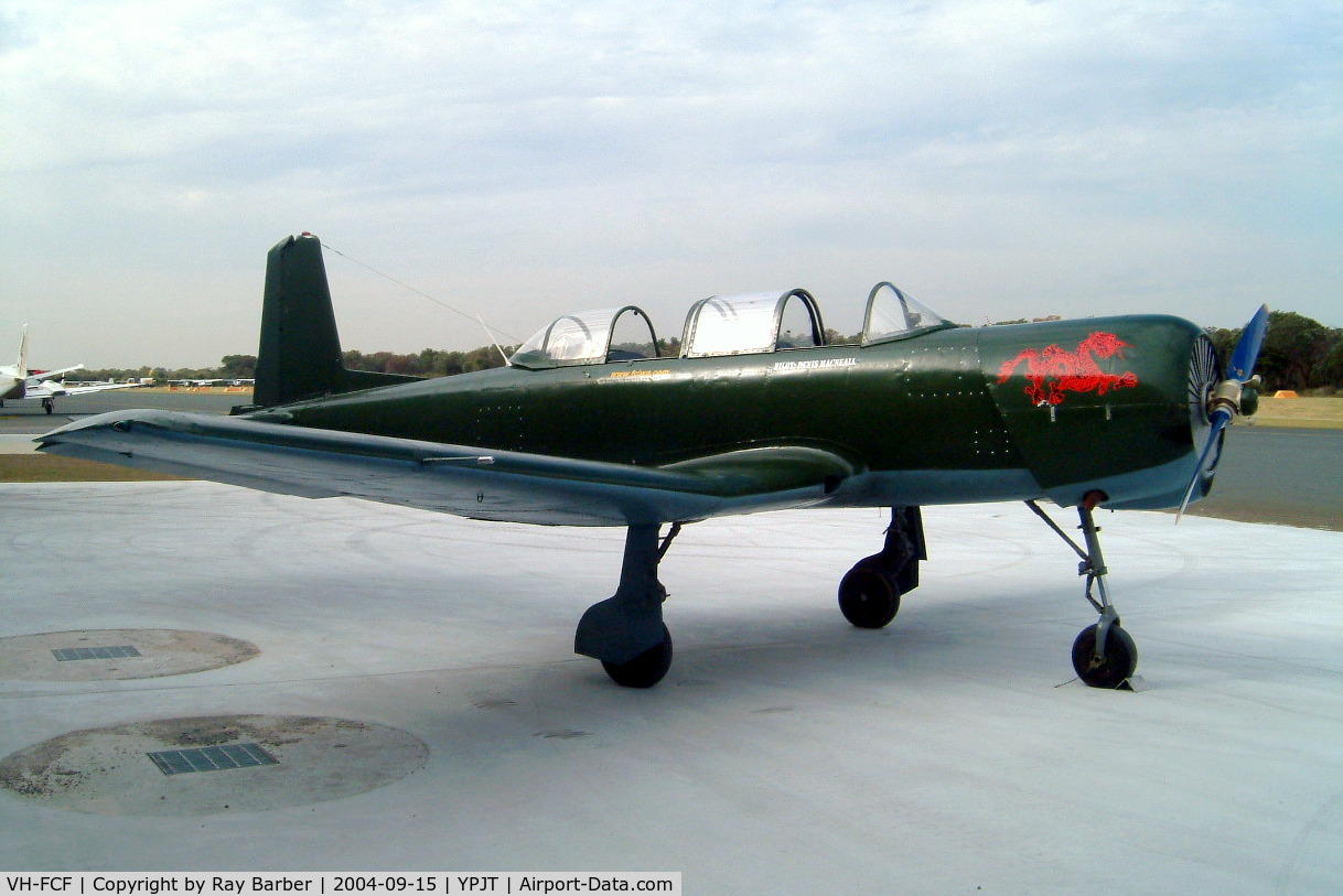VH-FCF, 1986 Nanchang CJ-6A C/N 4332020, Nanchang CJ-6A [4332020] (Fighter Combat International) Perth-Jandakot~VH 15/09/2004