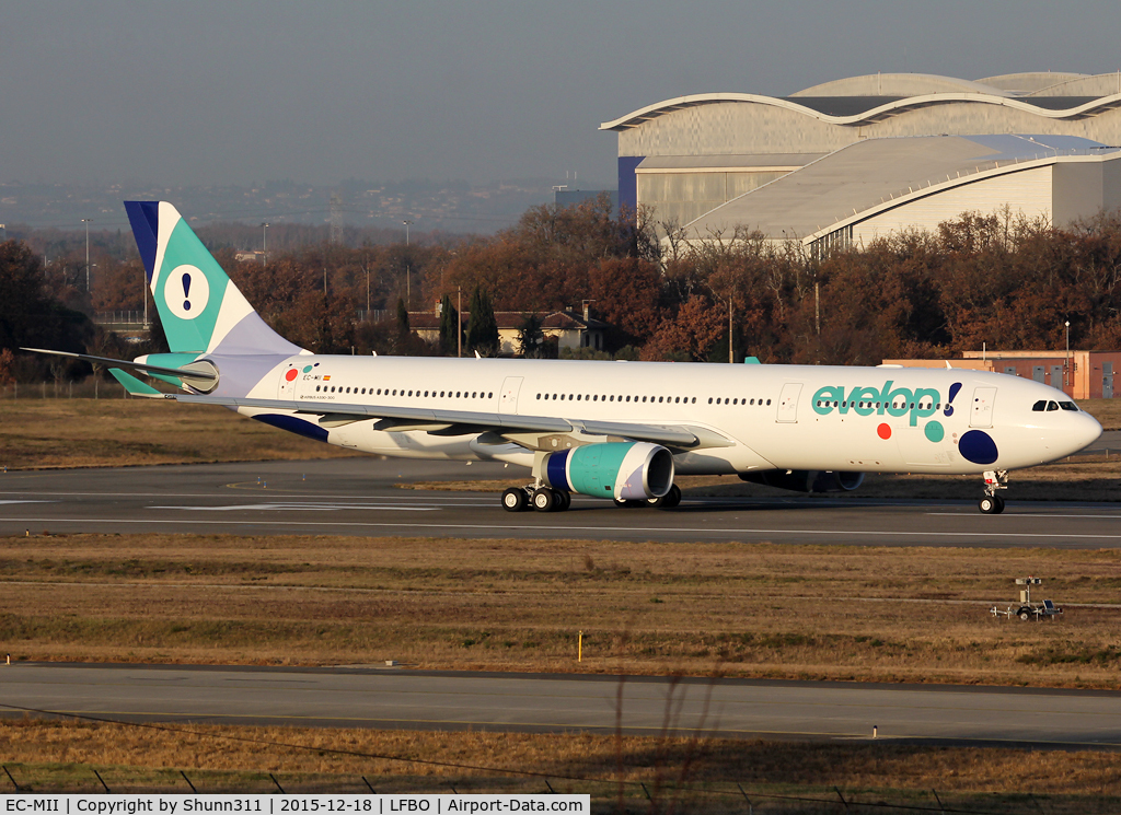 EC-MII, 2015 Airbus A330-343 C/N 1691, Delivery day...