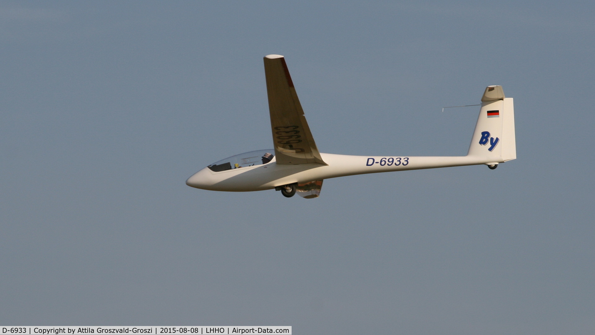 D-6933, Rolladen-Schneider LS-3a C/N Not found D-6933, Hajdúszoboszló Airport, Hungary - 60. Hungary Gliding National Championship and third Civis Thermal Cup, 2015