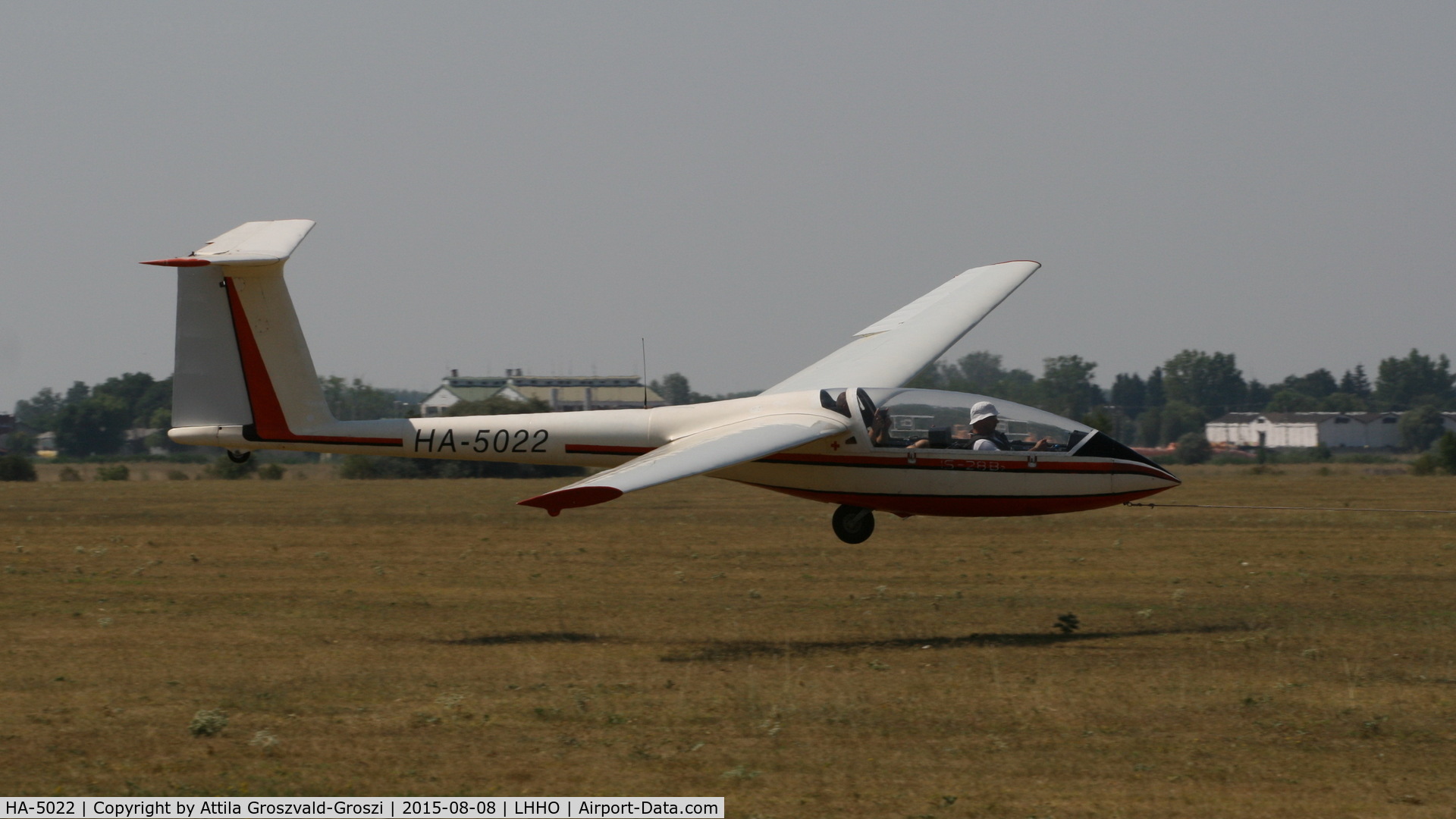 HA-5022, 1988 ICA IS-28B2 C/N 328, Hajdúszoboszló Airport, Hungary - 60. Hungary Gliding National Championship and third Civis Thermal Cup, 2015