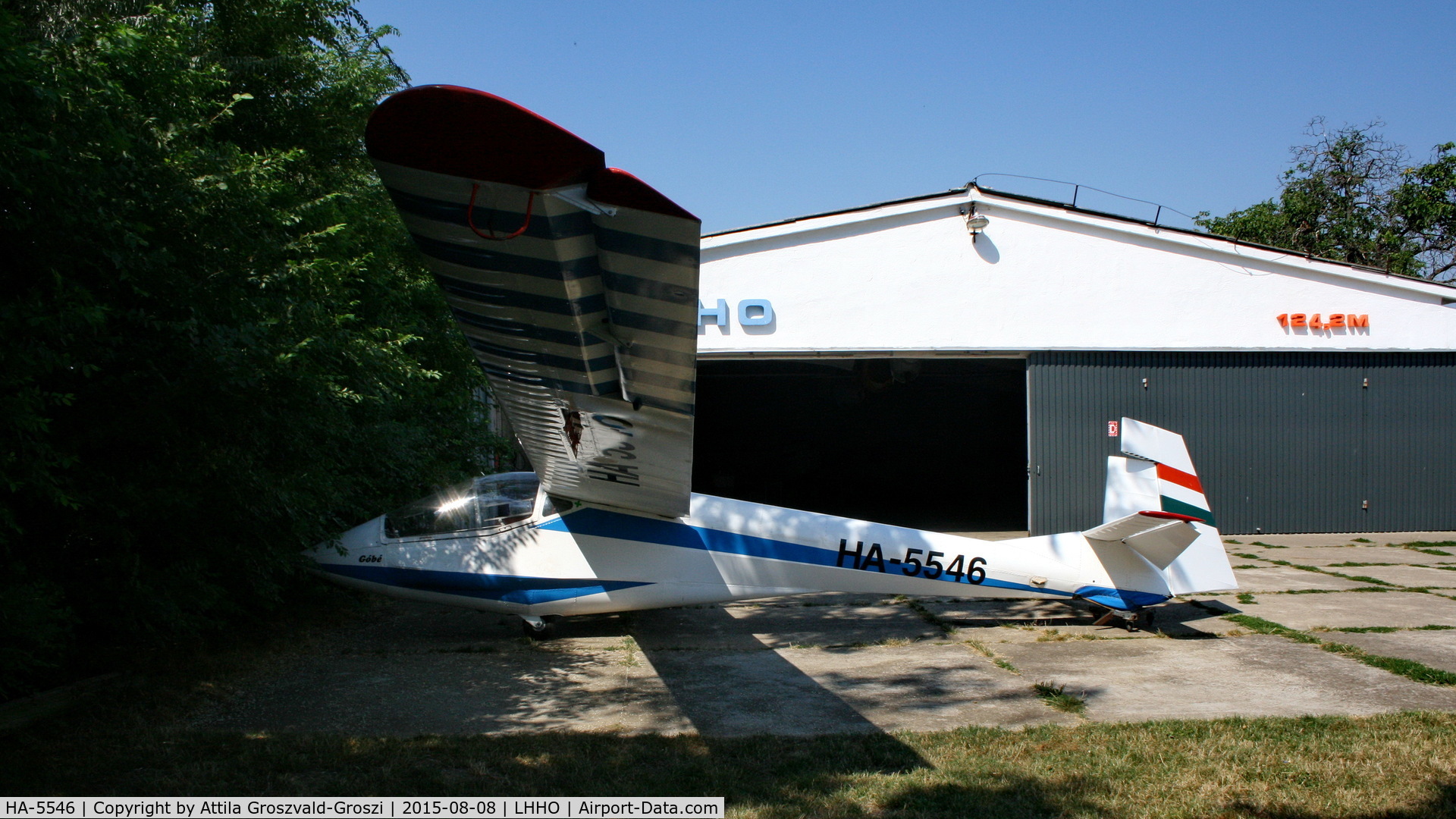 HA-5546, 1988 Rubik R-26SU Góbé 82 C/N AA800062, Hajdúszoboszló Airport, Hungary - 60. Hungary Gliding National Championship and third Civis Thermal Cup, 2015