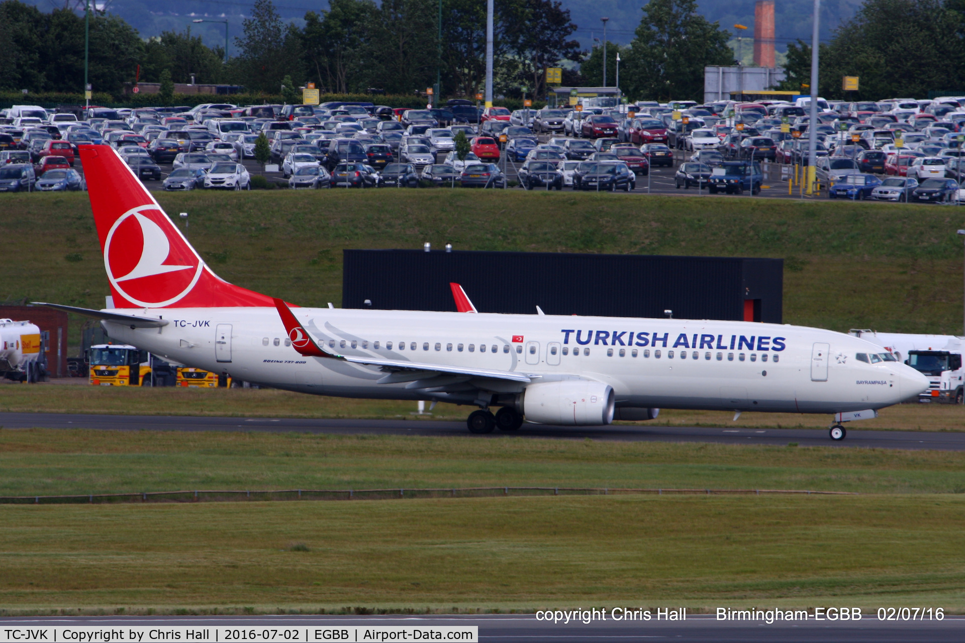 TC-JVK, 2016 Boeing 737-8F2 C/N 60014, Turkish Airlines