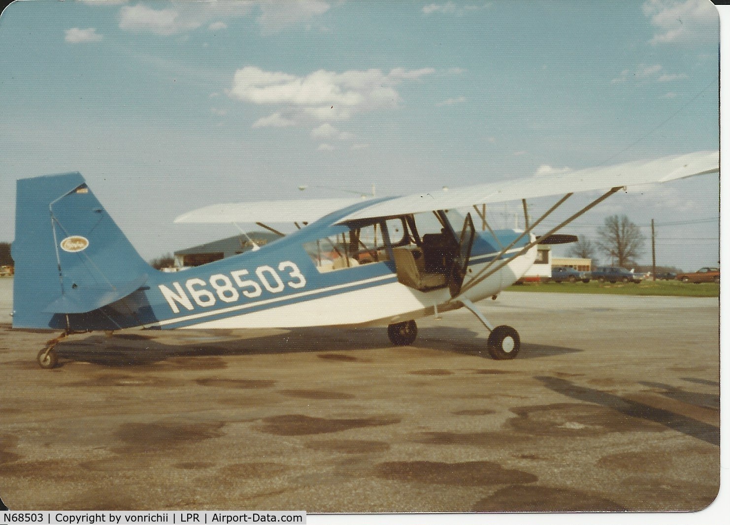 N68503, 1972 Bellanca 7ECA Citabria C/N 862-72, On the ramp