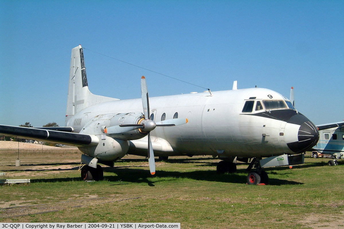 3C-QQP, 1973 Hawker Siddeley HS.748 Series 2 C/N 1709, Avro 748 2/268 [1709] (Australian Aviation Museum) Sydney-Bankstown~VH 21/09/2004