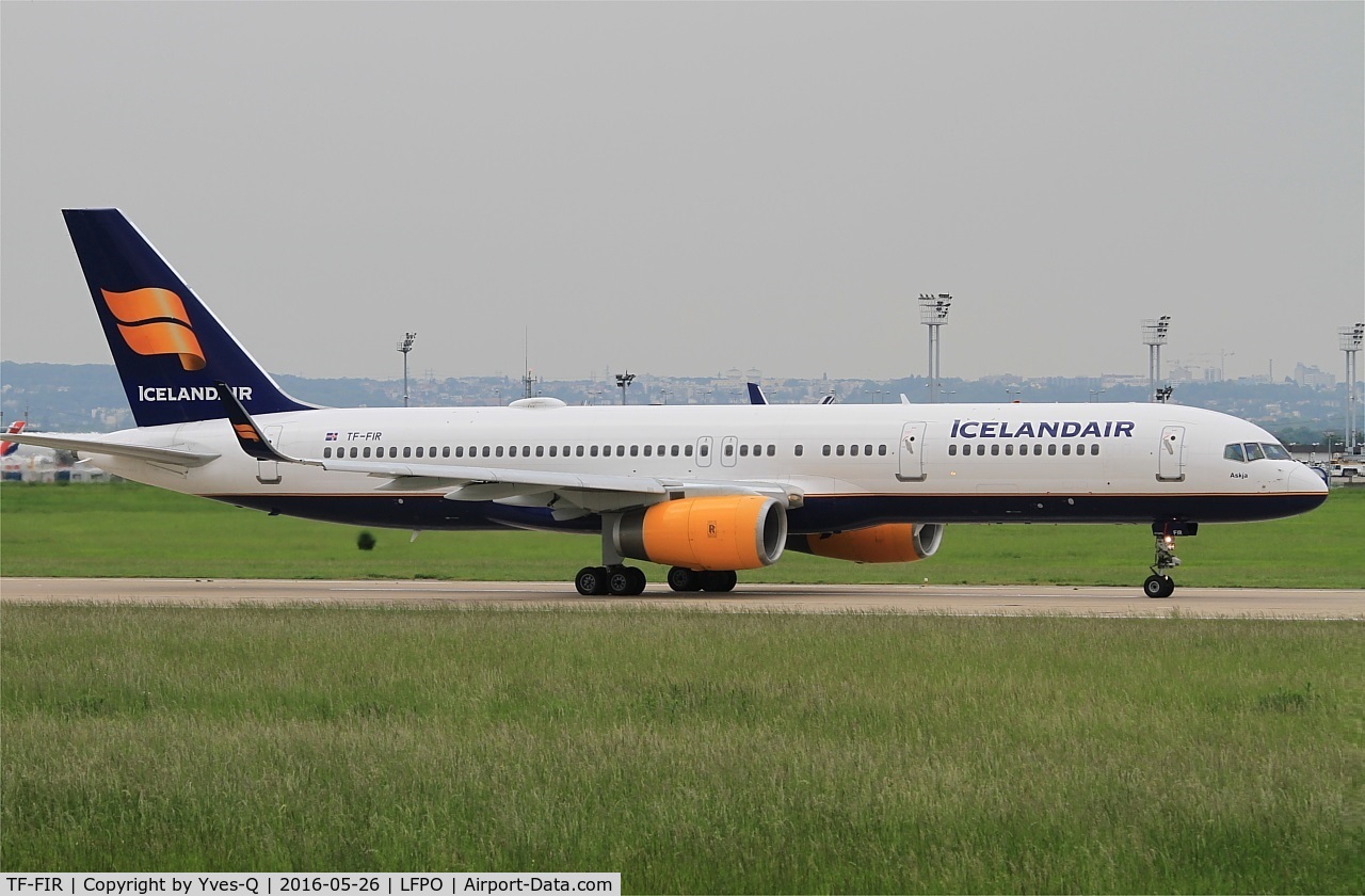 TF-FIR, 1994 Boeing 757-256 C/N 26242, Boeing 757-256, Take off run rwy 08, Paris-Orly airport (LFPO-ORY)
