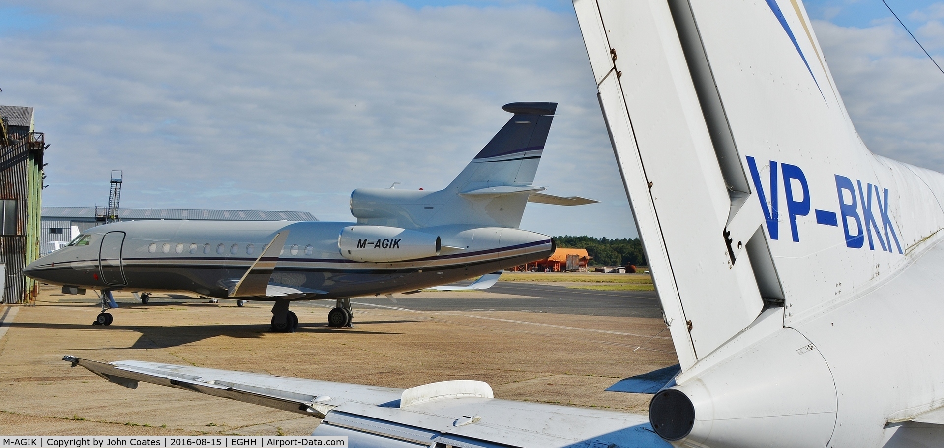 M-AGIK, 2014 Dassault Falcon 900EX C/N 274, At Jetworks