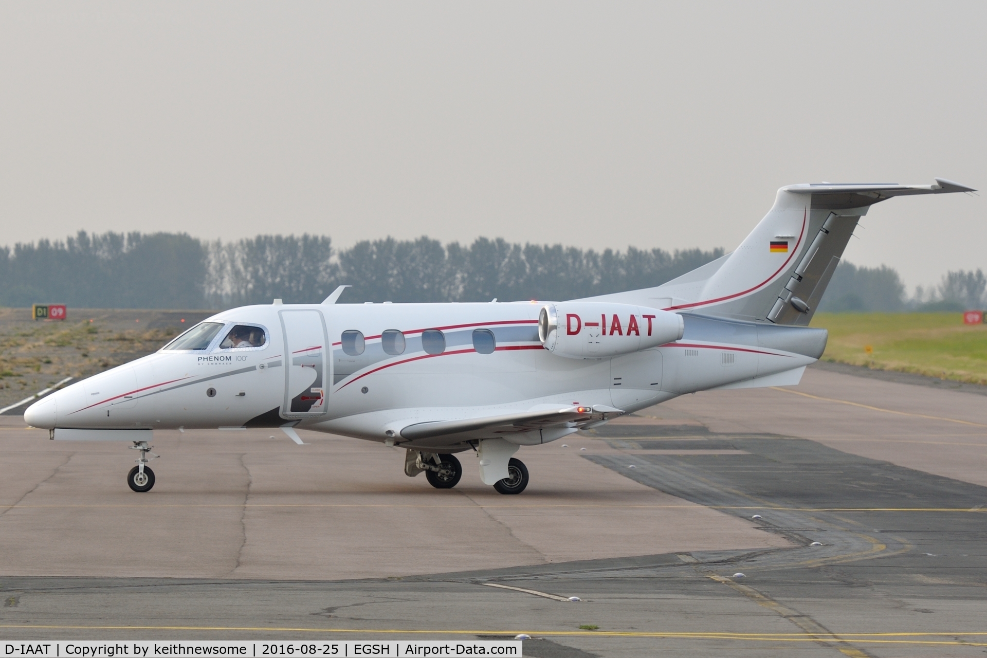 D-IAAT, 2010 Embraer EMB-500 Phenom 100 C/N 50000162, Very Nice Visitor.