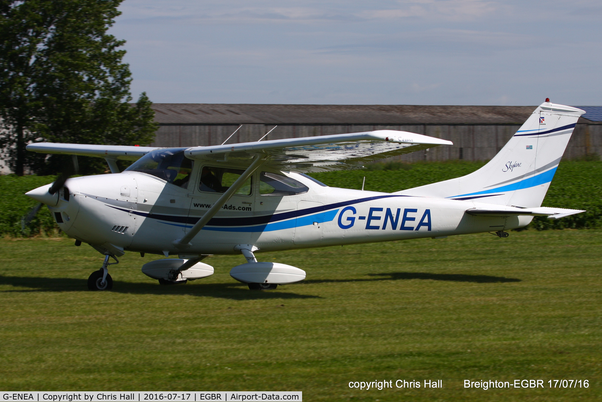 G-ENEA, 1971 Cessna 182P Skylane C/N 182-60895, at Breighton's Summer Fly-in