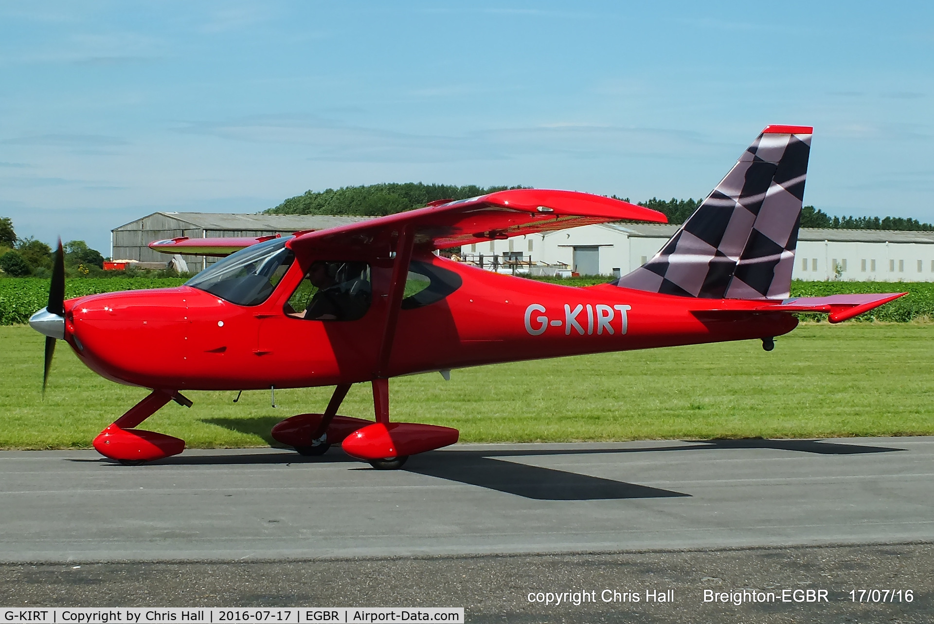 G-KIRT, 2013 Glasair GlaStar C/N LAA 295-15189, at Breighton's Summer Fly-in