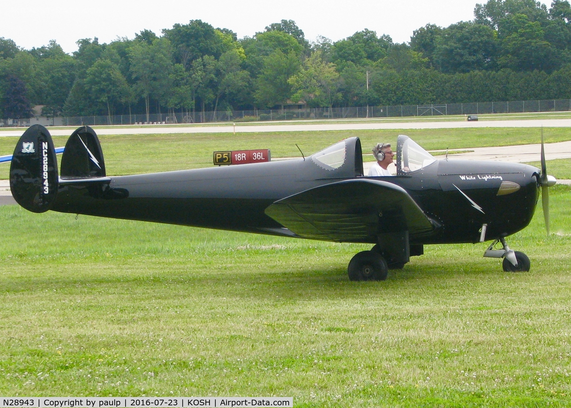 N28943, 1941 Erco 415C Ercoupe C/N 38, At AirVenture 2016.
