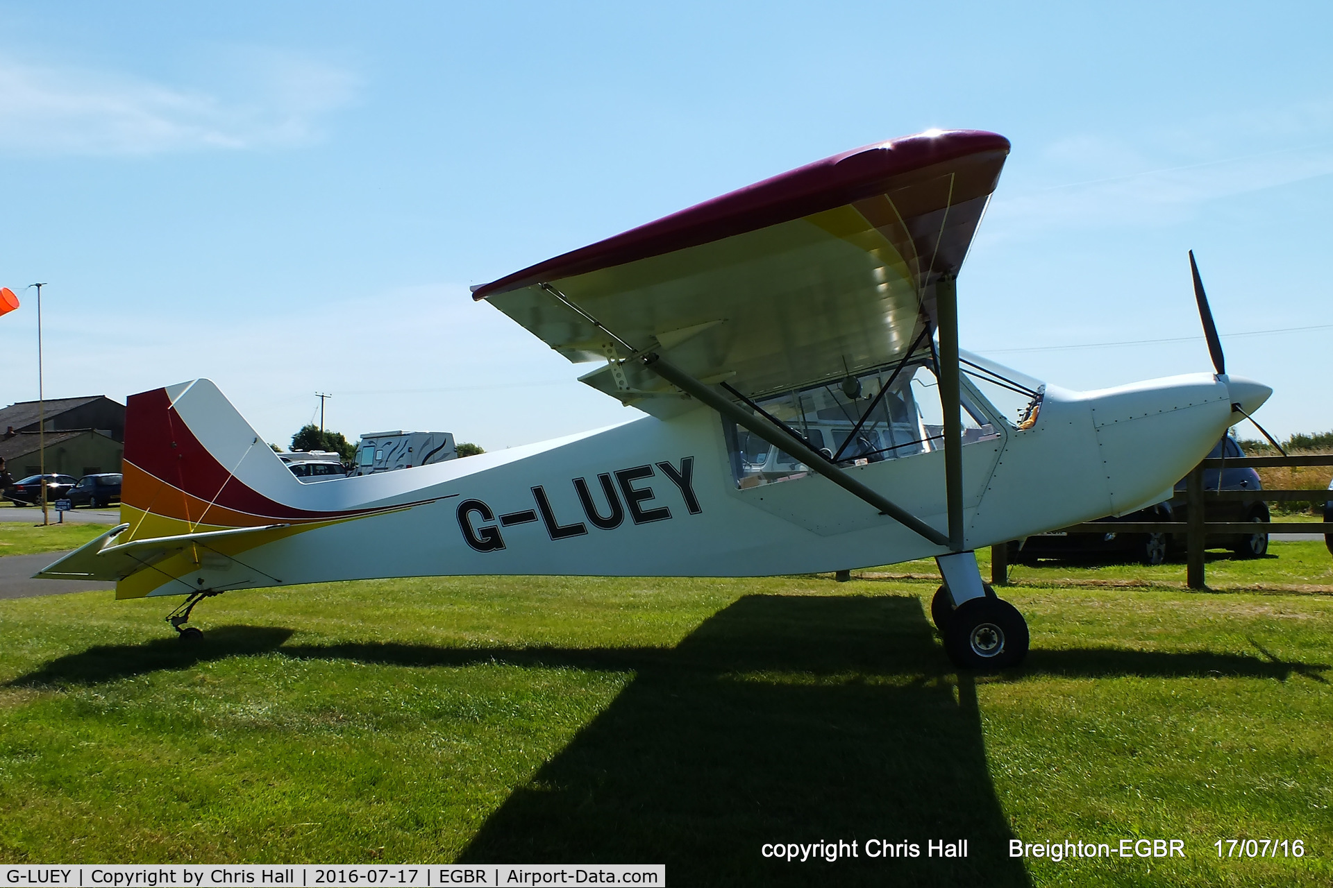 G-LUEY, 2010 Rans S-7S Courier C/N LAA 218-14772, at Breighton's Summer fly in