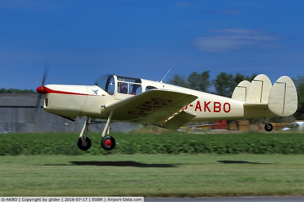 G-AKBO, 1947 Miles M38 Messenger 2A C/N 6378, One of my all time favourites