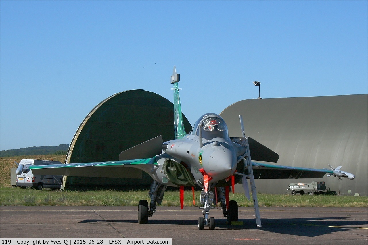 119, 2010 Dassault Rafale C C/N 119, Dassault Rafale C (113-IX), Static display, Luxeuil-St Sauveur Air Base 116 (LFSX) Open day 2015