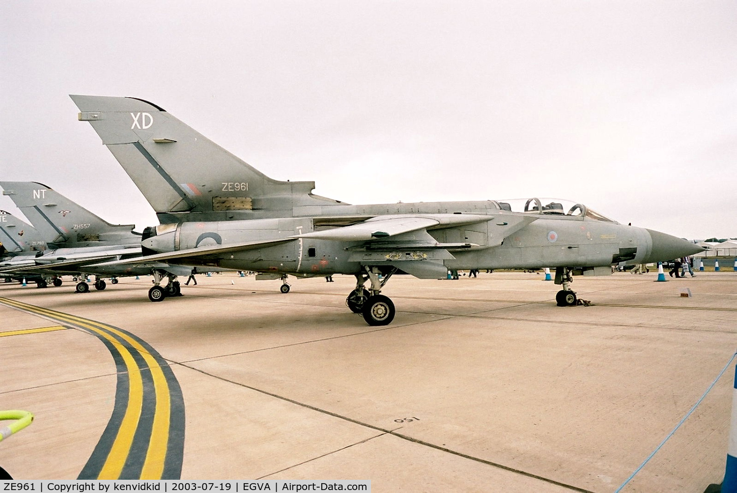 ZE961, 1989 Panavia Tornado F.3 C/N 3373, Royal Air Force at RIAT.