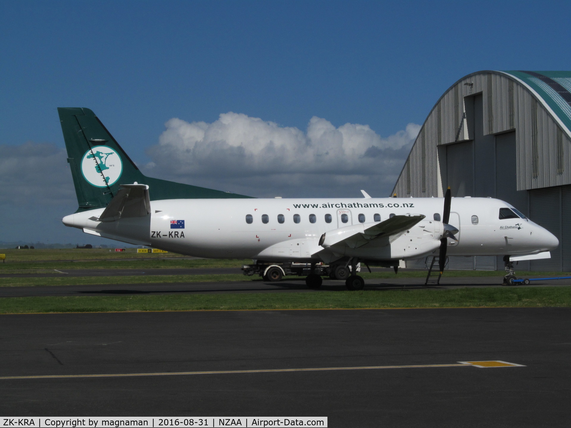 ZK-KRA, 1986 Saab SF340A C/N 340A-065, Once of Kiwi Regional Airlines (did not last long) now with expanding Air Chathams!