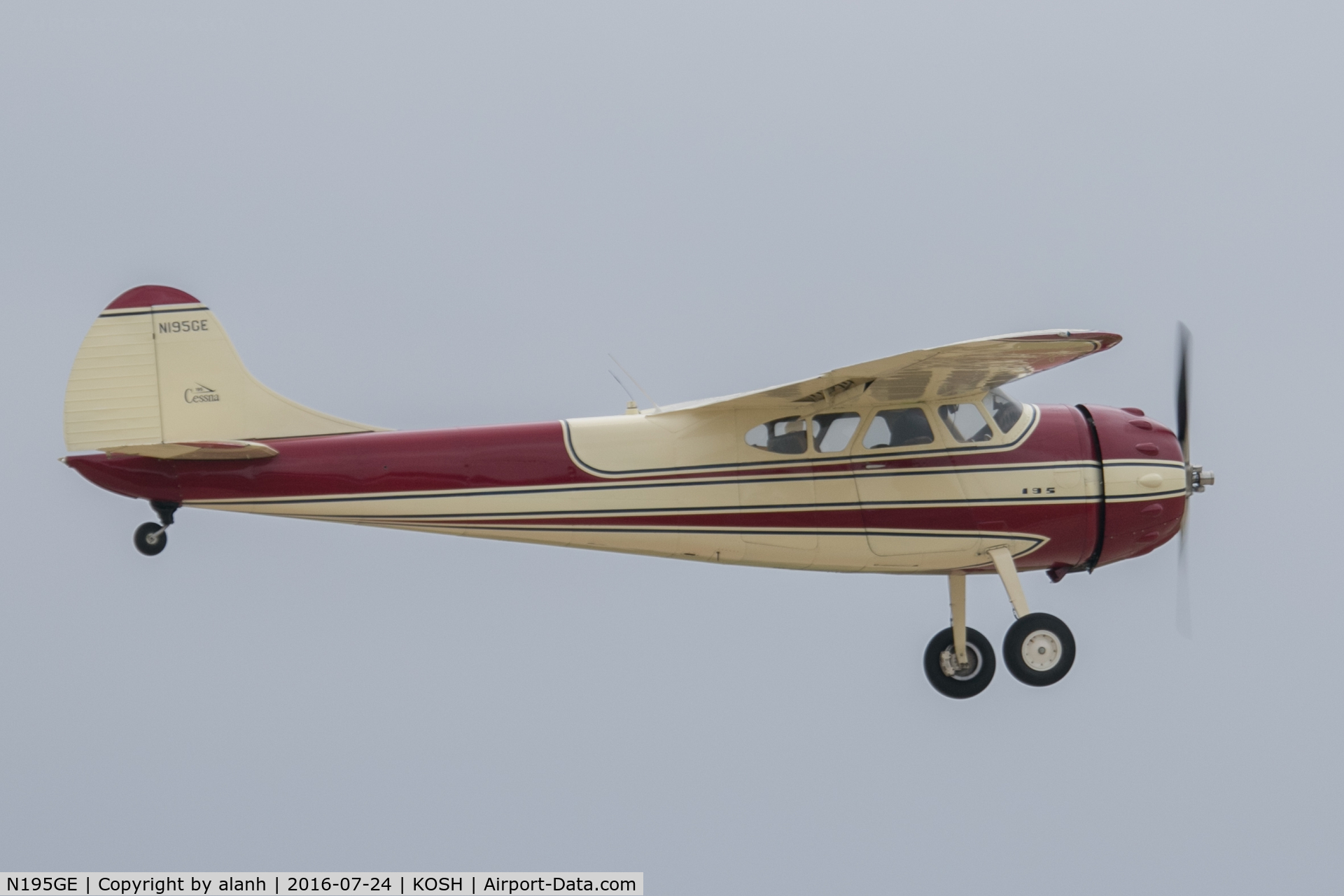 N195GE, 1950 Cessna 190 C/N 7600, Finals