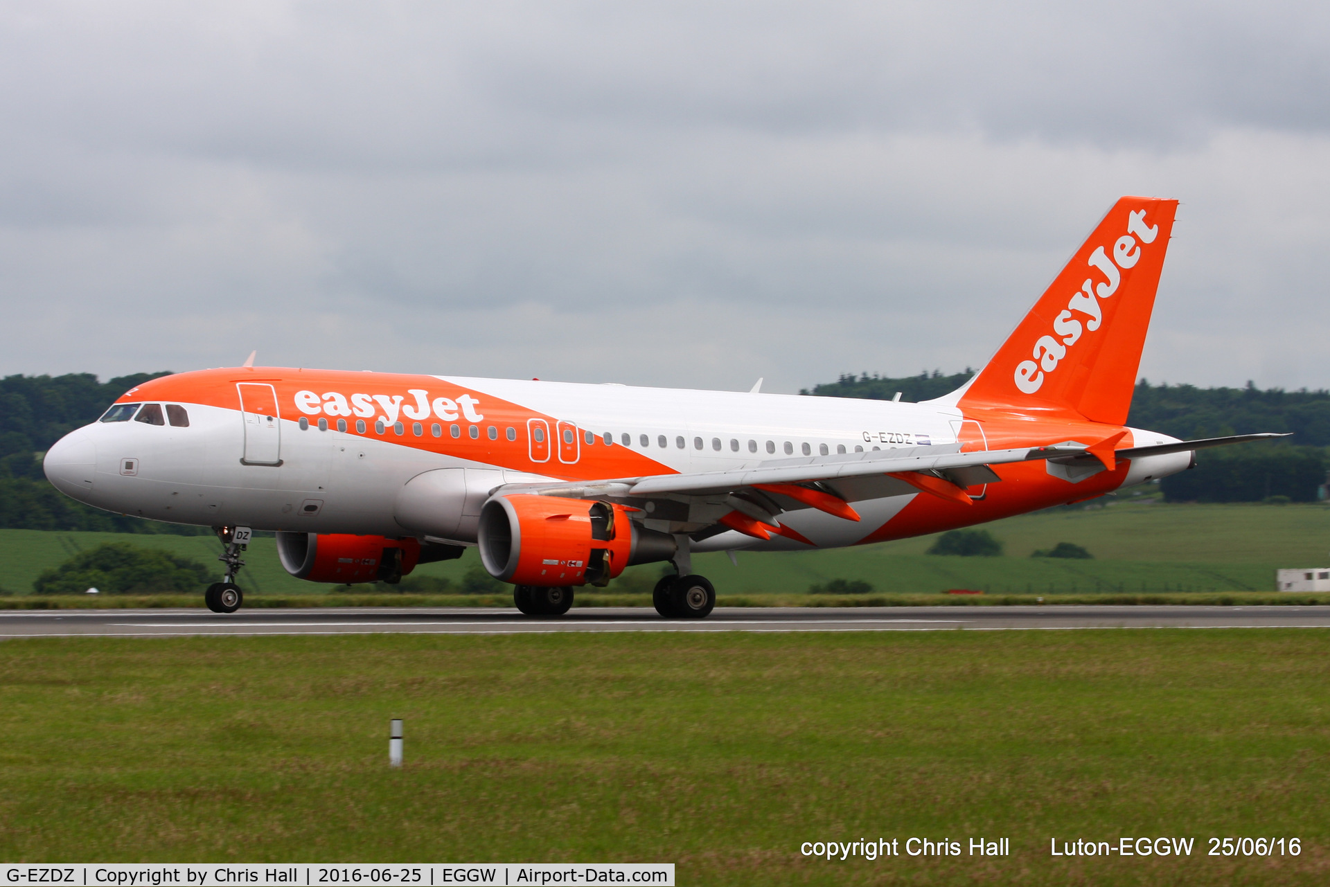 G-EZDZ, 2009 Airbus A319-111 C/N 3774, easyJet