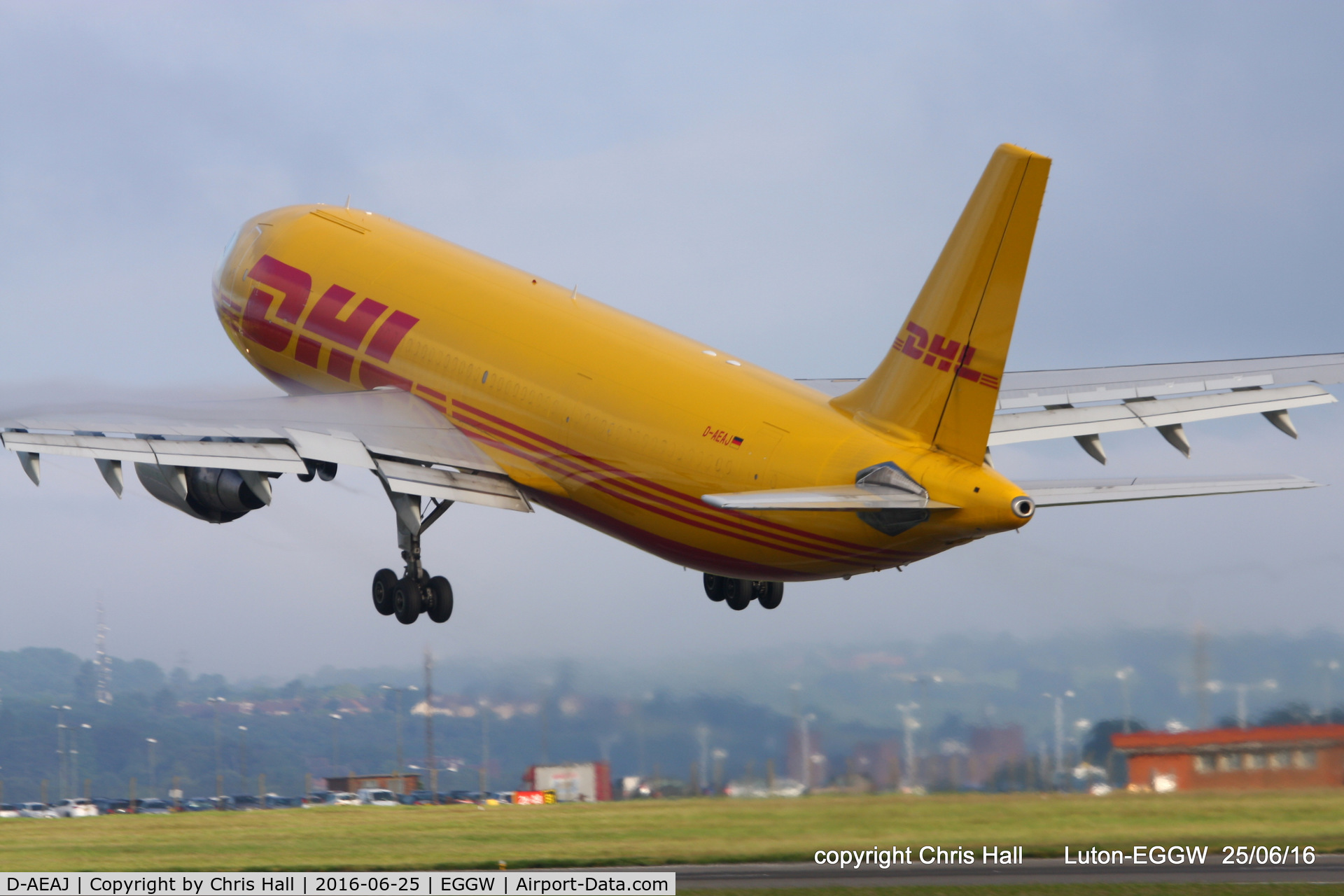 D-AEAJ, 1992 Airbus A300B4-622R(F) C/N 641, DHL