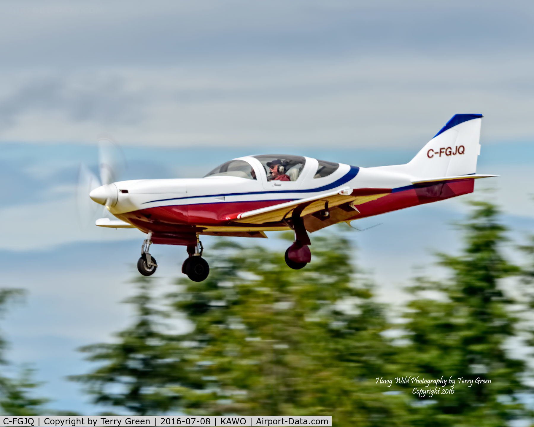 C-FGJQ, 2007 Glasair Super II RG C/N 2359, KAWO