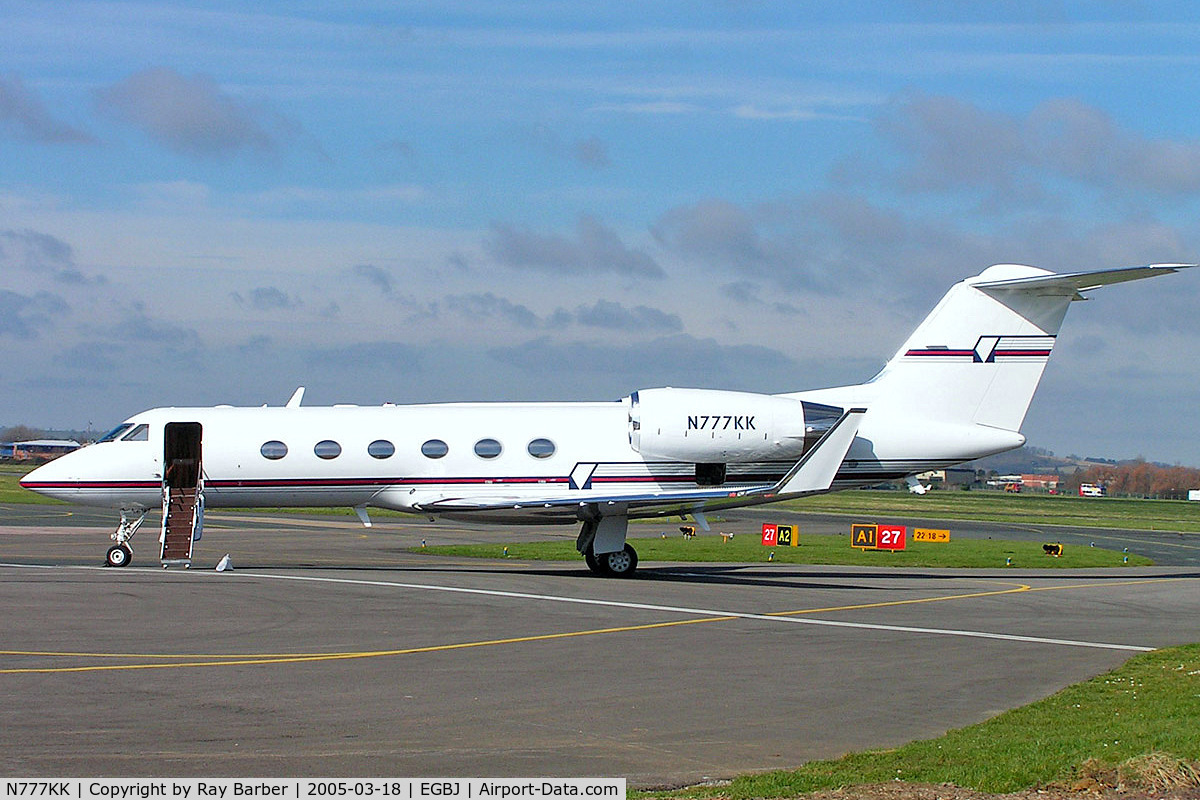 N777KK, Gulfstream Aerospace G-IV C/N 1429, Gulfstream G4SP [1429] (Kholer Co) Staverton~G 18/03/2005