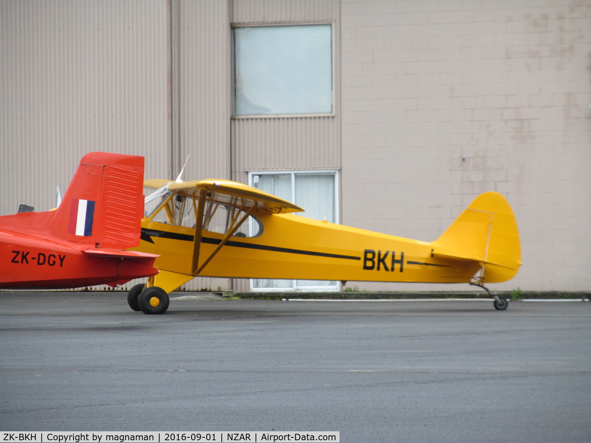 ZK-BKH, Piper PA-18A-150 Super Cub C/N 18-4674, New to me at ardmore