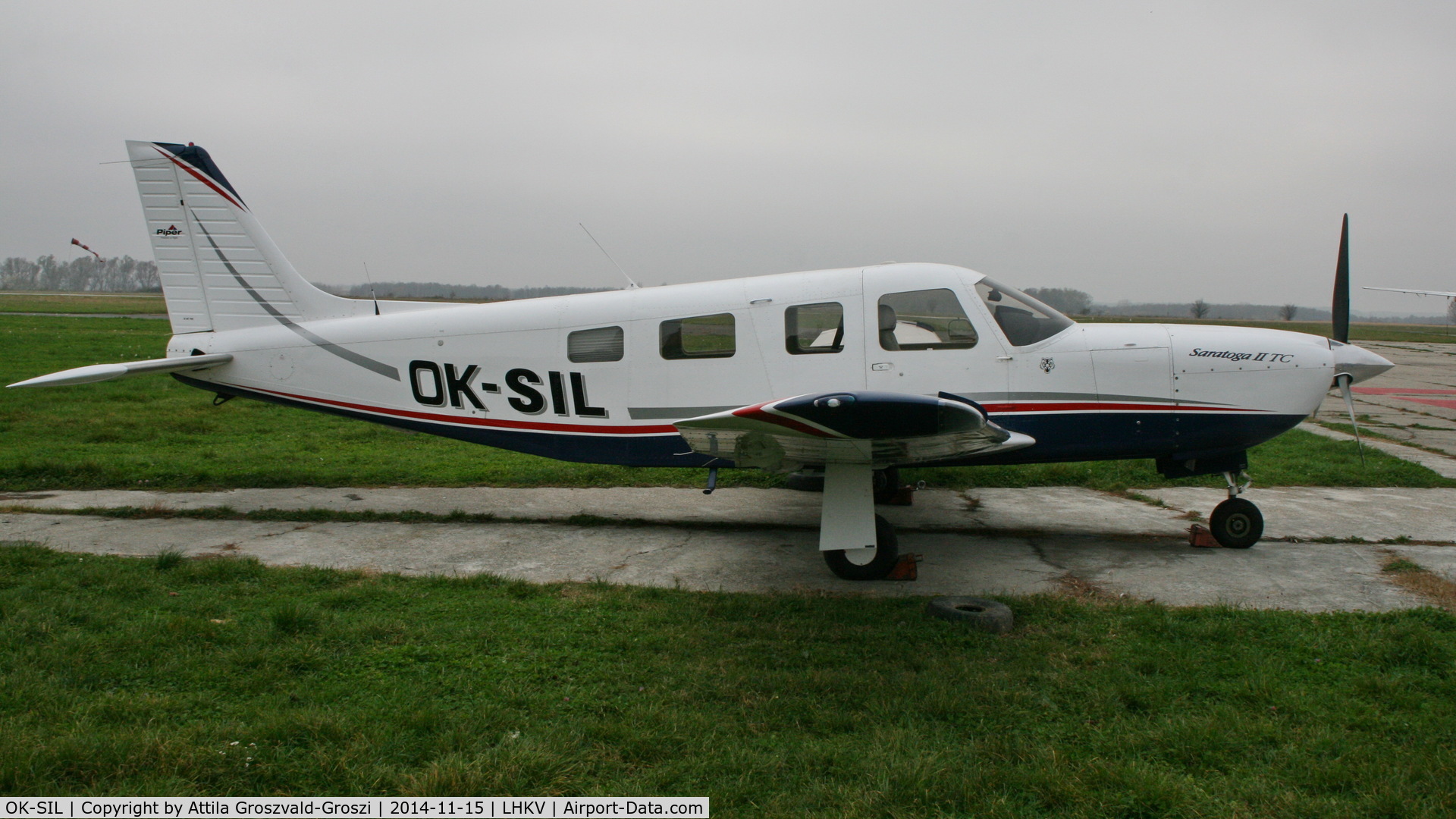 OK-SIL, 2007 Piper PA-32R-301T Turbo Saratoga C/N 3257454, Kaposújlak Airport, Hungary