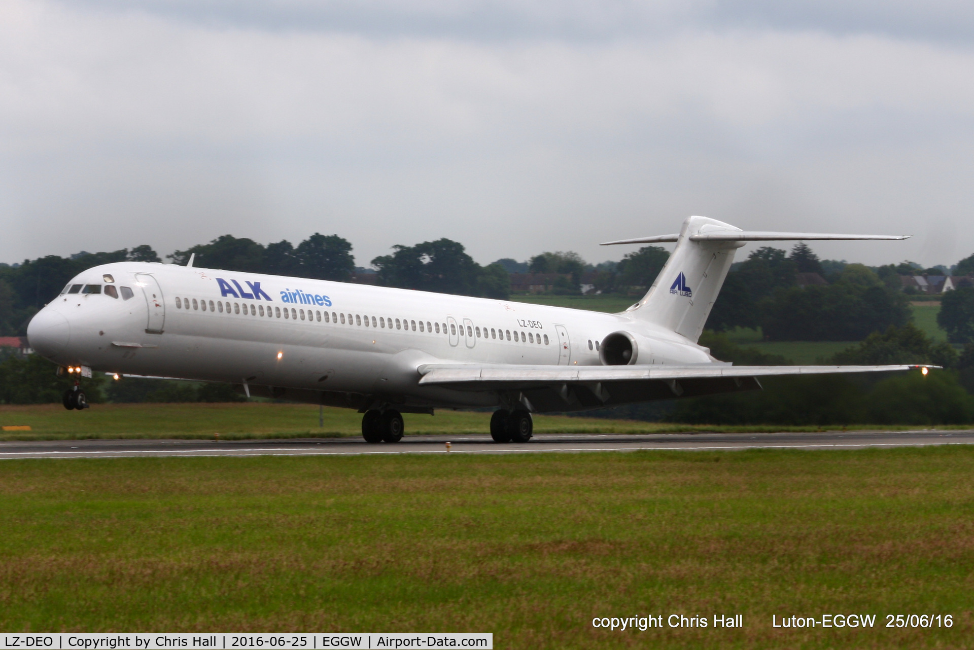 LZ-DEO, 1981 McDonnell Douglas MD-82 (DC-9-82) C/N 48079, Air Lubo