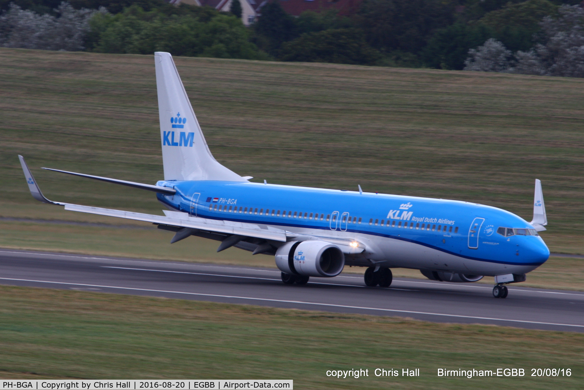 PH-BGA, 2008 Boeing 737-8K2 C/N 37593, KLM Royal Dutch Airlines