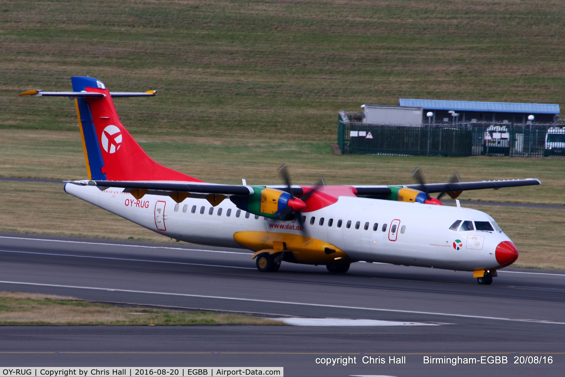 OY-RUG, 1998 ATR 72-202 C/N 509, Danish Air Transport