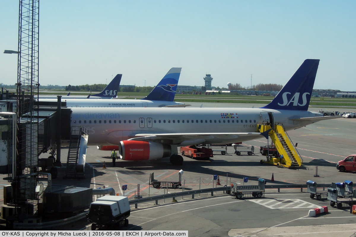 OY-KAS, 2007 Airbus A320-232 C/N 3335, At Kastrup