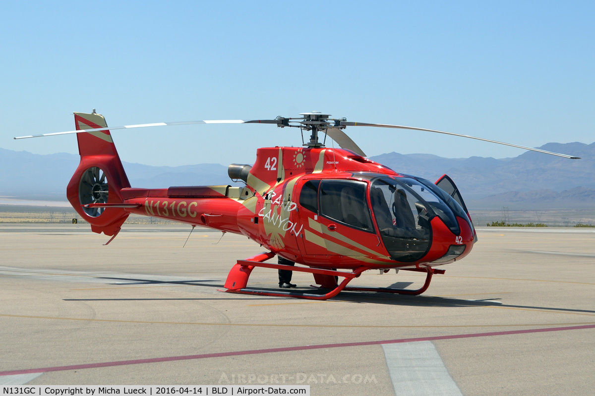 N131GC, 2003 Eurocopter EC-130B-4 (AS-350B-4) C/N 3691, At Boulder City