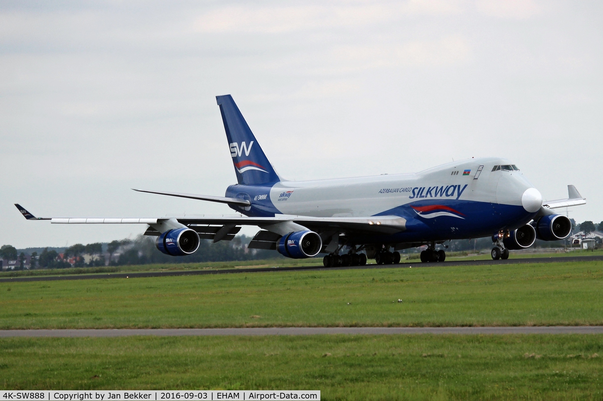 4K-SW888, 1999 Boeing 747-4R7F/SCD C/N 29730, Schiphol, Amsterdam