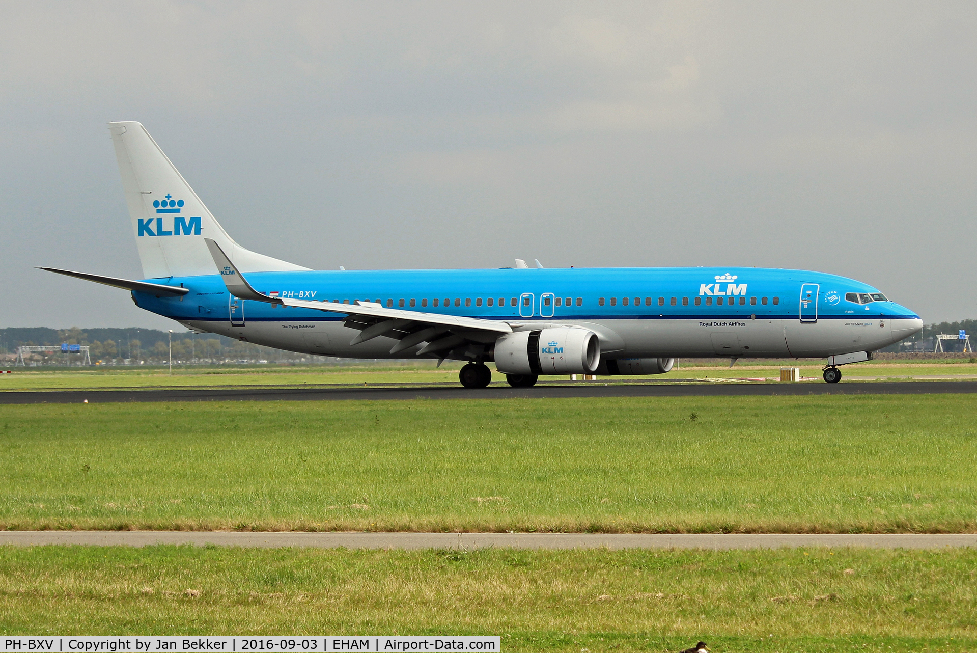 PH-BXV, 2007 Boeing 737-8K2 C/N 30370, Schiphol, Amsterdam