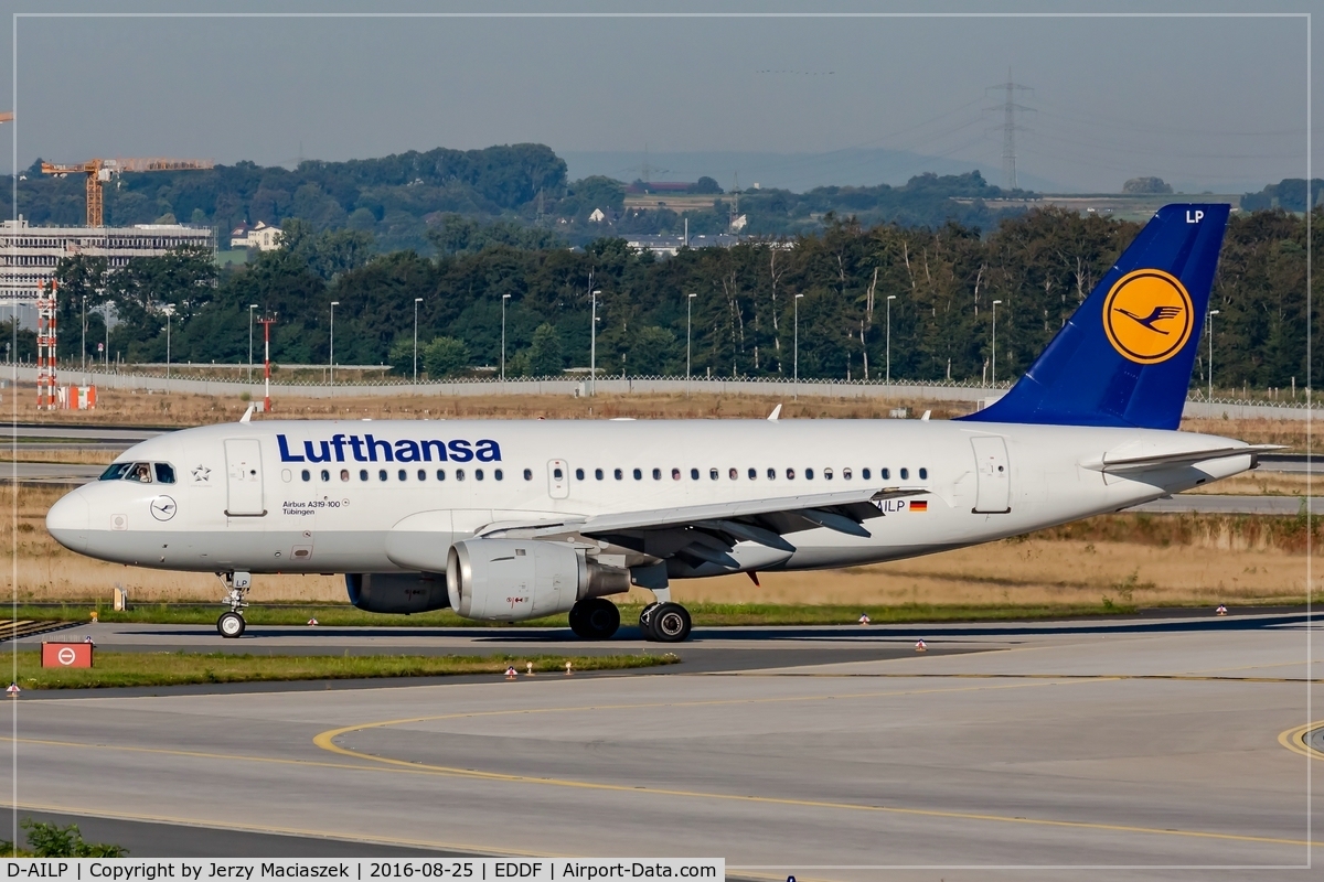 D-AILP, 1997 Airbus A319-114 C/N 717, Airbus A319-114