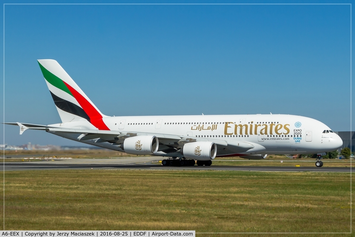 A6-EEX, 2014 Airbus A380-861 C/N 154, Airbus A380-861
