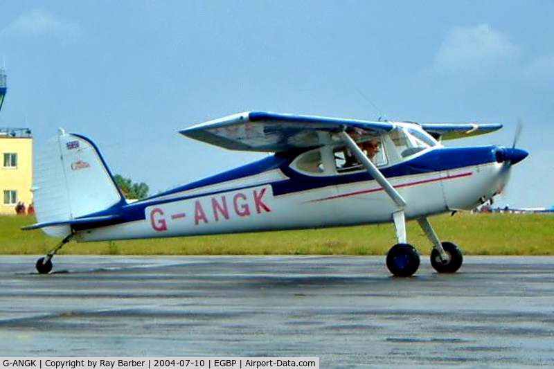 G-ANGK, 1950 Cessna 140A C/N 15396, Cessna 140A [15396] Kemble~G 10/07/2004