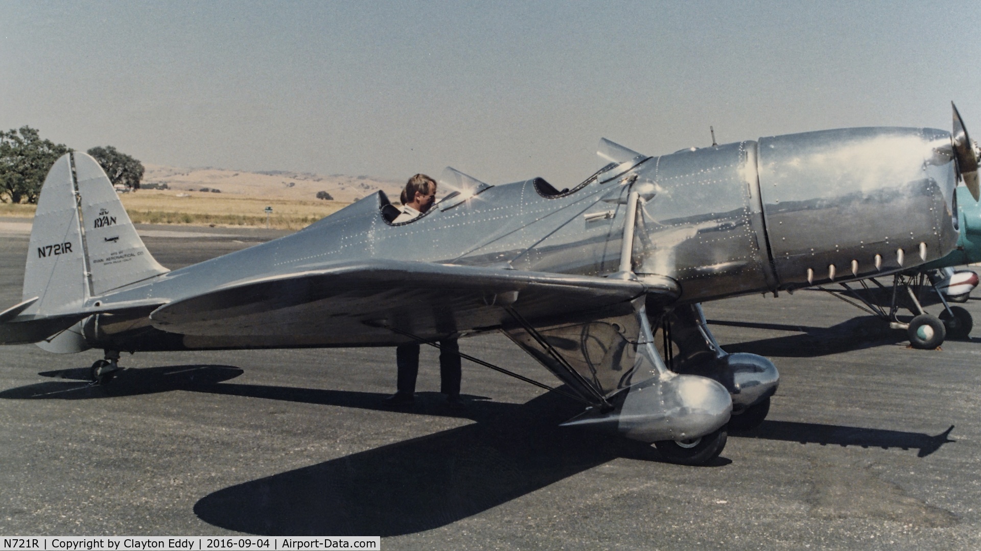 N721R, 1942 Ryan Aeronautical ST3KR C/N 1840, N721R picture taken in 1986 in California.