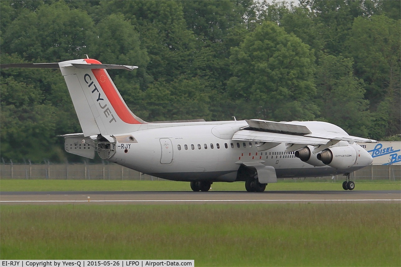 EI-RJY, 1997 British Aerospace Avro 146-RJ85 C/N E.2307, British Aerospace RJ85, Landing rwy 06, Paris-Orly airport (LFPO-ORY)