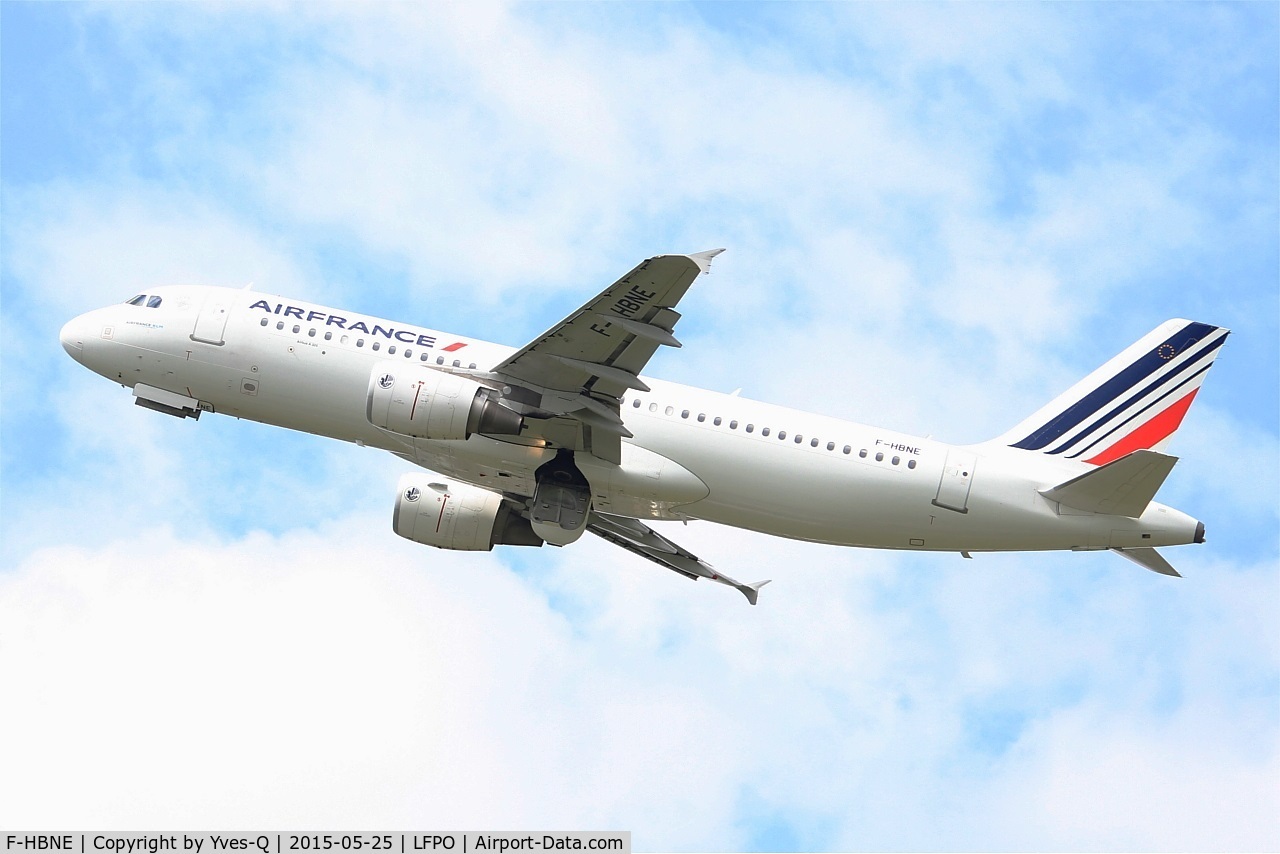 F-HBNE, 2011 Airbus A320-214 C/N 4664, Airbus A320-214, Take off rwy 26, Paris-Orly Airport (LFPO-ORY)