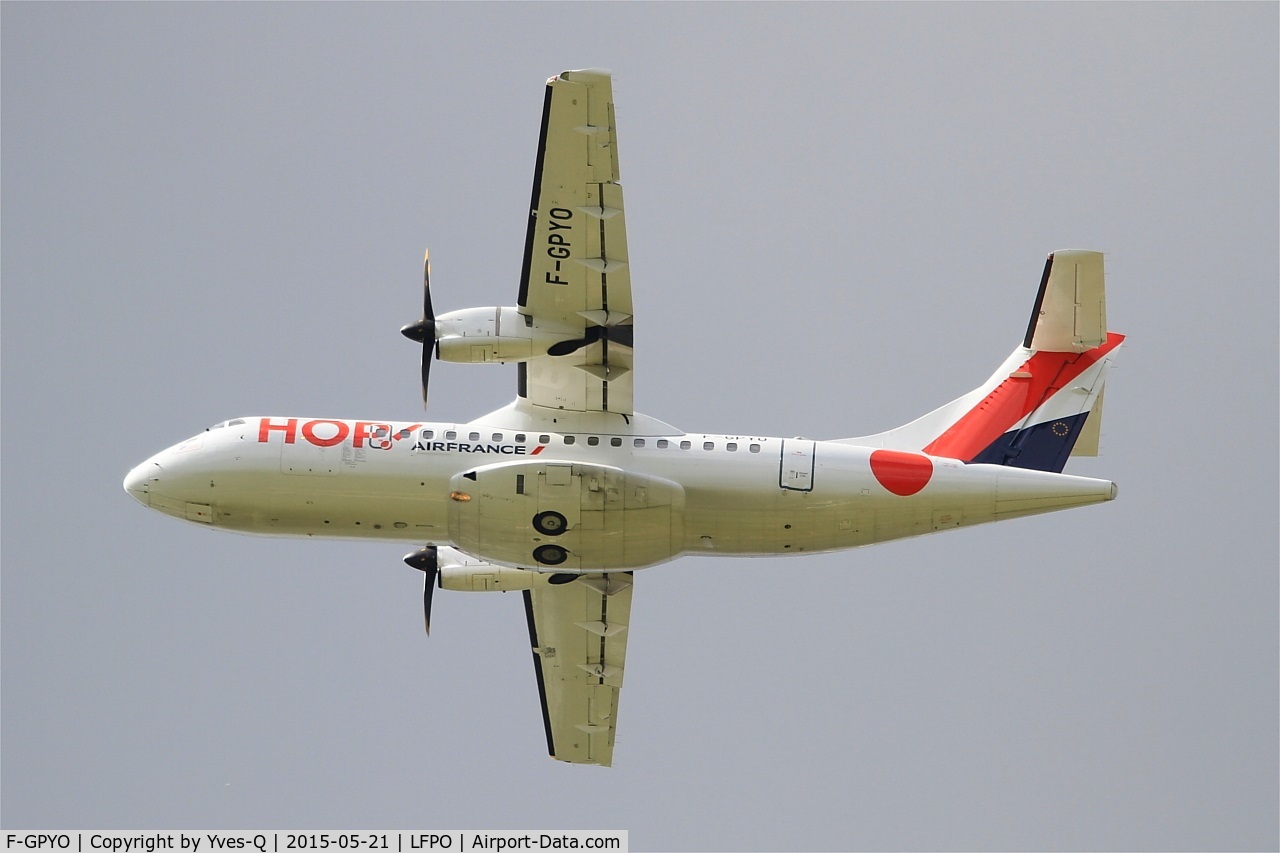 F-GPYO, 1997 ATR 42-500 C/N 544, ATR 42-500, Take off rwy 24, Paris-Orly Airport (LFPO-ORY)