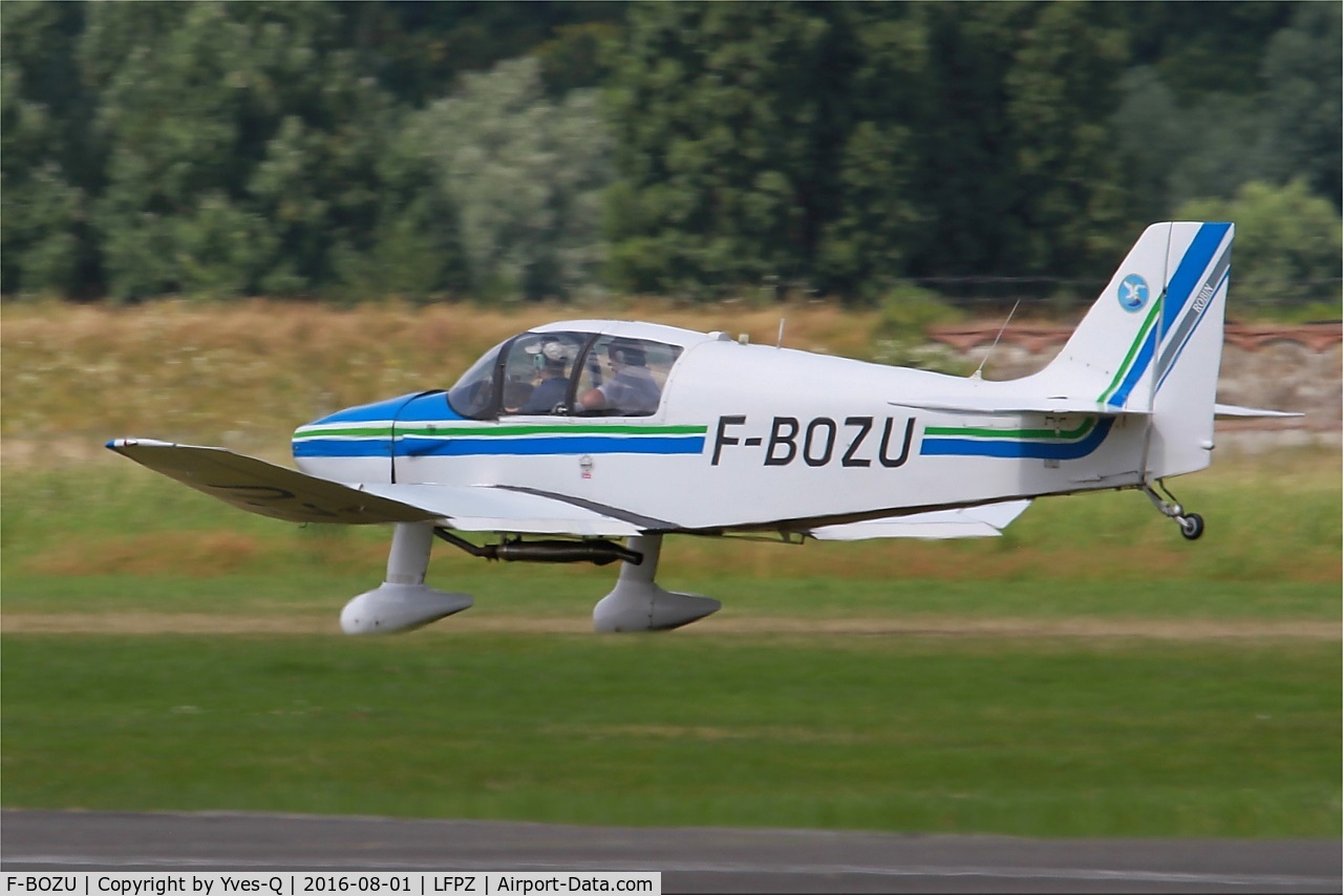 F-BOZU, CEA Jodel DR-221 Dauphin C/N 76, CEA Jodel DR-221 Dauphin, Landing rwy 29L, Saint-Cyr-l'École Airfield (LFPZ-XZB)