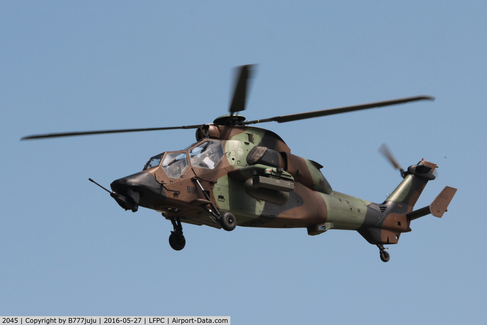 2045, 2013 Eurocopter EC-665 Tigre HAP C/N 2045, at Creil