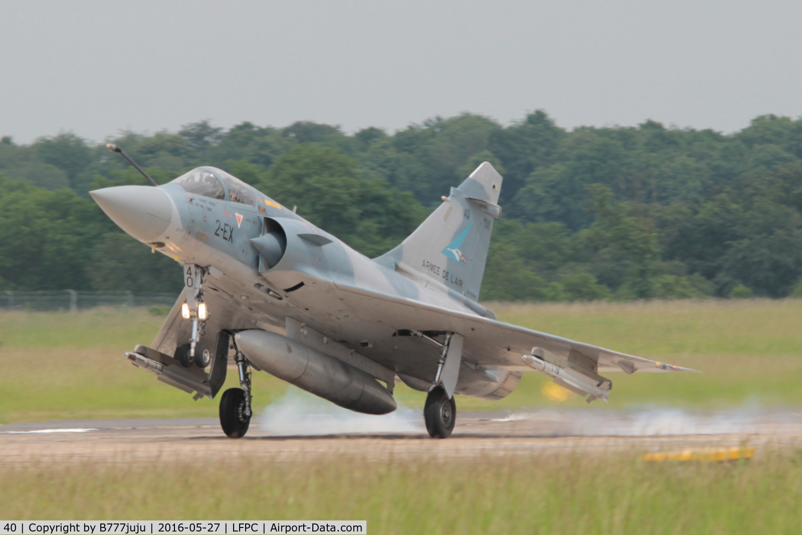 40, Dassault Mirage 2000-5F C/N 40, at Creil