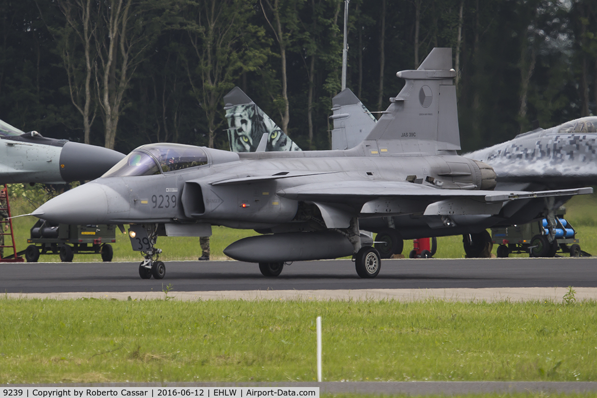 9239, Saab JAS-39C Gripen C/N 39239, Luchtmahdagen