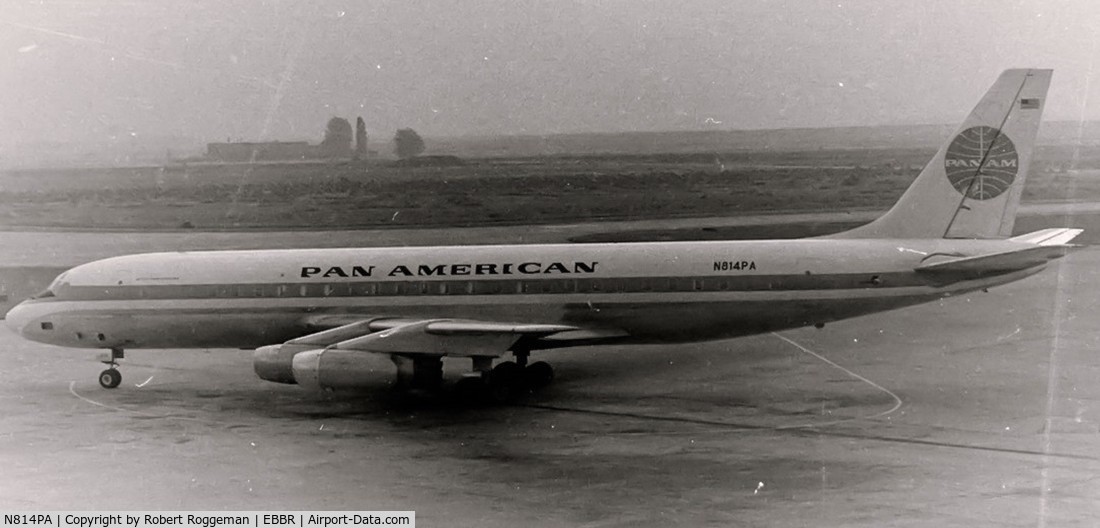 N814PA, 1960 Douglas DC-8-33 C/N 45267, PAN AM.1964.