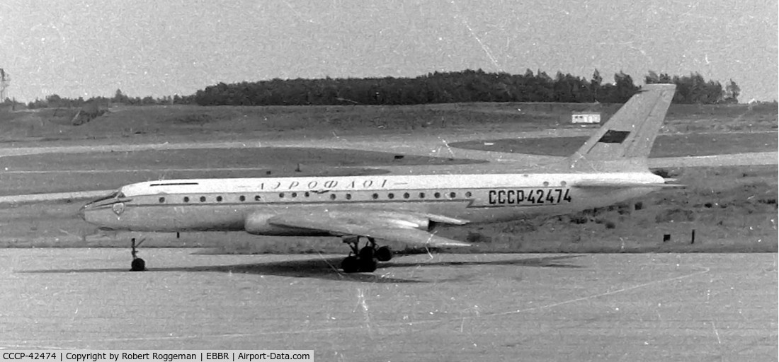 CCCP-42474, Tupolev Tu-104B C/N 21302, AEROFLOT.1964.