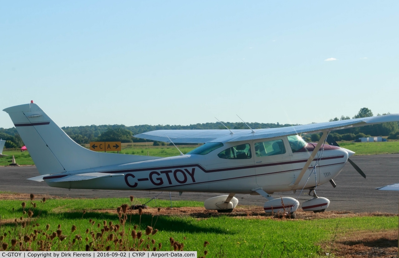 C-GTOY, 1977 Cessna 182Q Skylane C/N 18265725, Parked at the Carp Airport.