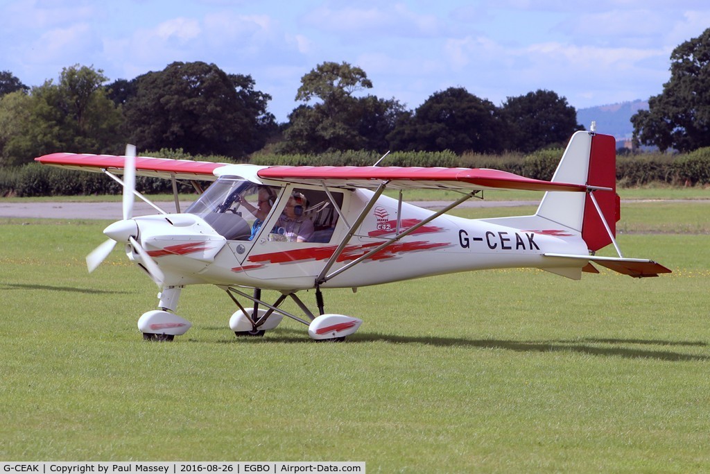 G-CEAK, 2006 Comco Ikarus C42 FB80 C/N 0606-6826, Barton Heritage Flying Group.