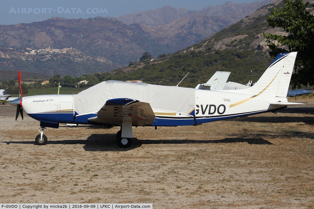 F-GVDO, 2005 Piper PA-32R-301T Turbo Saratoga C/N 3257380, Parked